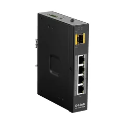 D-Link DIS-100G-5PSW Unmanaged L2 Gigabit Ethernet (10/100/1000) Power over Ethernet (PoE) Black