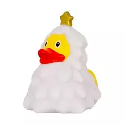 Lilalu Patkica - White Christmas Tree - Rubber Duck