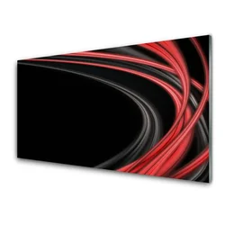 tulup.si Steklena slika Abstrakcija graphics 100x50 cm 2 obešalnika