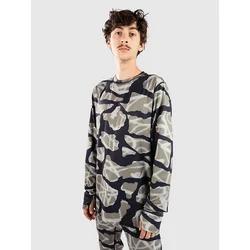 Burton Midweight Crew Base Layer Top graffiti camo