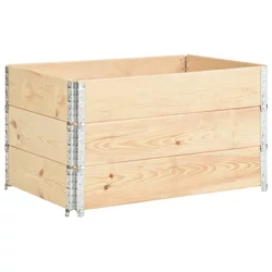 Okviri za palete 3 kom 50 x 100 cm od masivne borovine