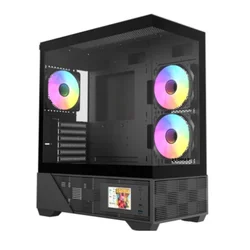 Kućište Raidmax Infinita i803 ARGB Black LCD Ekran, i803BF