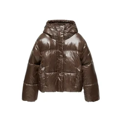 Pull&Bear Zimska jakna rjava