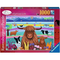 RAVENSBURGER Puzzle Življenje v višavju 1000 kosov