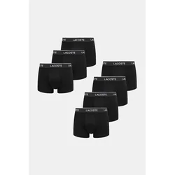 Boksarice Lacoste 7-pack črna barva, 5H2385