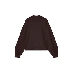 VERO MODA Pulover VMLeaf čokolada