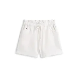 Tommy Jeans Hlače ESSENTIAL bela