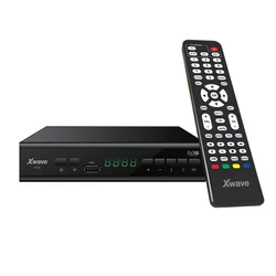 Xwave M10 DVB-T2 Set Top Box,LED,scart,HDMI,RF in-out,USB,media player,metalno kućište