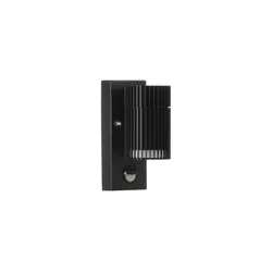 Kanlux 46202 - Spoljašnje zidno spot svetlo sa senzorom RADILO, 1x GU10/11W/230V, IP44, crno