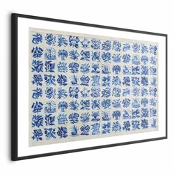 shumee Plakat - Azulejos - tradicionalne portugalske keramične ploščice