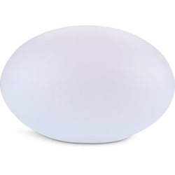 Solarna lampa HAVESANGER O25xV27cm bela