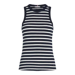 TOMMY HILFIGER Top mornarska/bela
