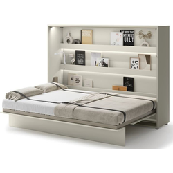Postelja v omari Lenart - Bed Concept 04 - 140x200 cm - kashemir