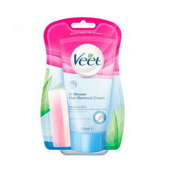 VEET krema za depilaciju pod tušem za osjetljivu kožu Sensitive Skin, 150 ml