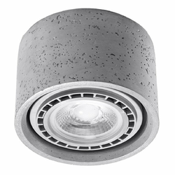 Sivi reflektor o 14 cm Spattio - Nice Lamps