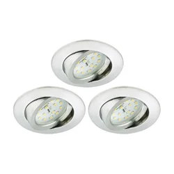 Briloner 8317-039-komplet 3x LED kupatilsko svetlo sa prigušiva funkcijom LED/5,5W/230V IP23