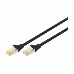 SFTP cable CAT 6a sa konektorima 0.25m Digitus DK-1644-A-0025 Crni