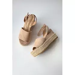 Obuća Trend Ženske sandale sa platformom, Bež