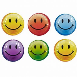 EXS Smiley Face - lateks prezervativi sa silikonskim lubrikantom, pakiranje sa smajlićima u raznim bojama