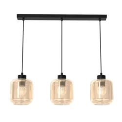 Luster na sajli SOMBRA 3xE27/60W/230V bež