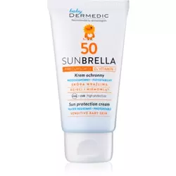 Dermedic Sunbrella Baby mineralna zaštitna krema za lice SPF 50 (Waterproof Photostable) 50 g