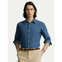Polo Ralph Lauren Jeans srajca 710792043001 Modra Custom Fit