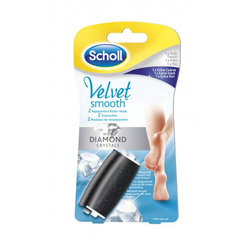 Scholl Velvet Smooth zamjenski valjci (1 ekstra grubi, 1 grubi)