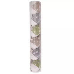 Dekor - set jajc, 6 cm - 6 kos