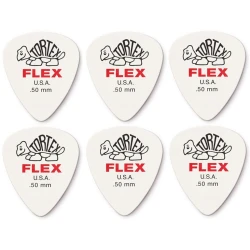 Dunlop 428R 0.50 Tortex Flex Standard 6 Pack