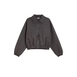 WEEKDAY Prehodna jakna Tobi črn denim