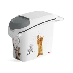 CURVER PET Kutija za hranu za mačke (6kg) 15l bela