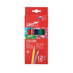 Drvene bojice Aero color, 12 kom u kartonskom pakiranju