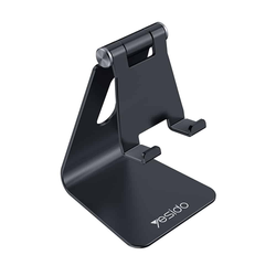 Yesido - Stolni držač (C96) - Mogućnost sklapanja za telefon, tablet - crna