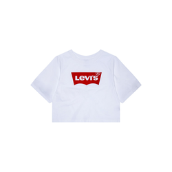 LEVIS Majica Light Bright Cropped Top, bela