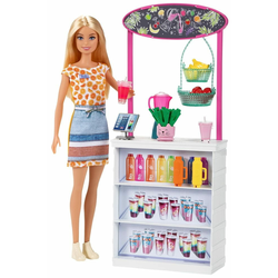 Mattel Barbie štand sa smoothie napitcima i s lutkom