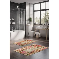 Lessentiel Maison Set prostirki za kupatilo CT-5211, 2 Komada, Šarena