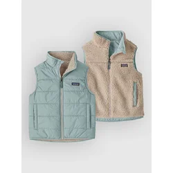 Patagonia Reversible Ready Freddy Kids Vest virtually blue