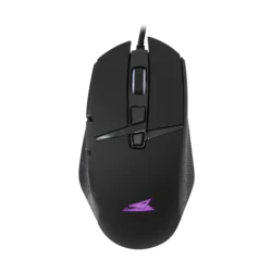 Baracuda BGM 051 RAPTOR Gejmerski miš, 6400 dpi, Crni