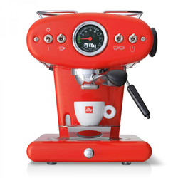 Illy Francis X1 ANNIVERSARY na ESE POD in rdeča mleta kava