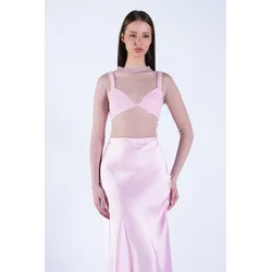 Trend Alacati Stili Ženska bluza Alc-X15126, Roze