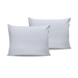 De White Satin Jastučići za Jastuke (Set od 2 komada)