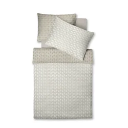 Fleuresse POSTELJNINA 200/200 cm damast krem barve, bež