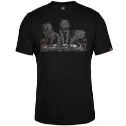 011Shop Muška majica kratkih rukava Čopor, Crna