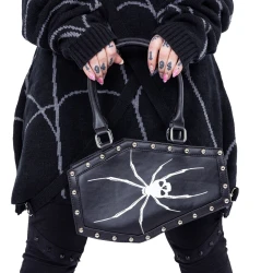 Torbica (torba) HEARTLESS - WIDOW MAKER - BLACK - POI1539
