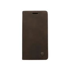 Maska za telefon LEATHER RETRO FLIP za Iphone 12/12 Pro (6.1), Tamnobraon