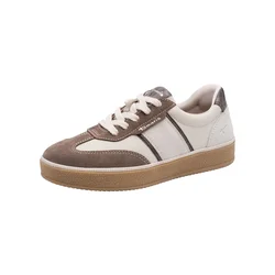 Tamaris Nizke superge temno rjava / off-bela