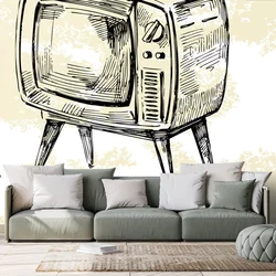 Tapeta retro televizija - 490x330