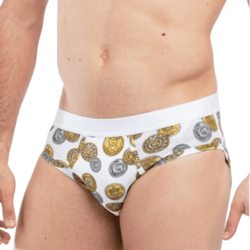 Moschino Muške Slip gaće, Bele