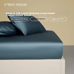 Mido House Čaršav sa lastišem, 150x200cm, Plavi