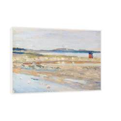 Canvas Slika na platnu Tunis – Strand, Wassily Kandinsky, Sa ramom, 120 x 80 cm, Beli